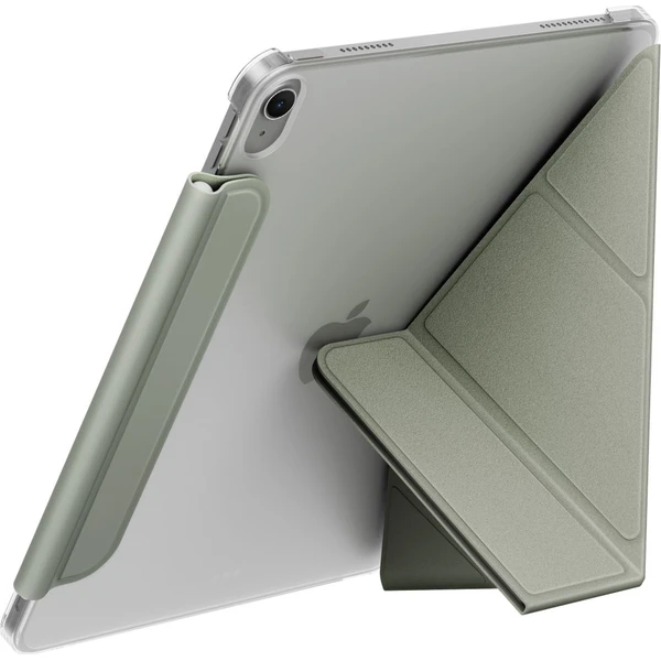 UNIQ-Camden-Lite-s-pouzdrem-pro-Apple-Pencil-iPad-Air-11-M2-M4-zelene