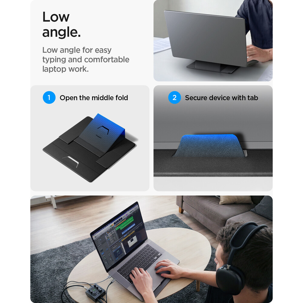 Spigen-Slim-Fold-Laptop-Tablet-Stand-stojanek-cerny