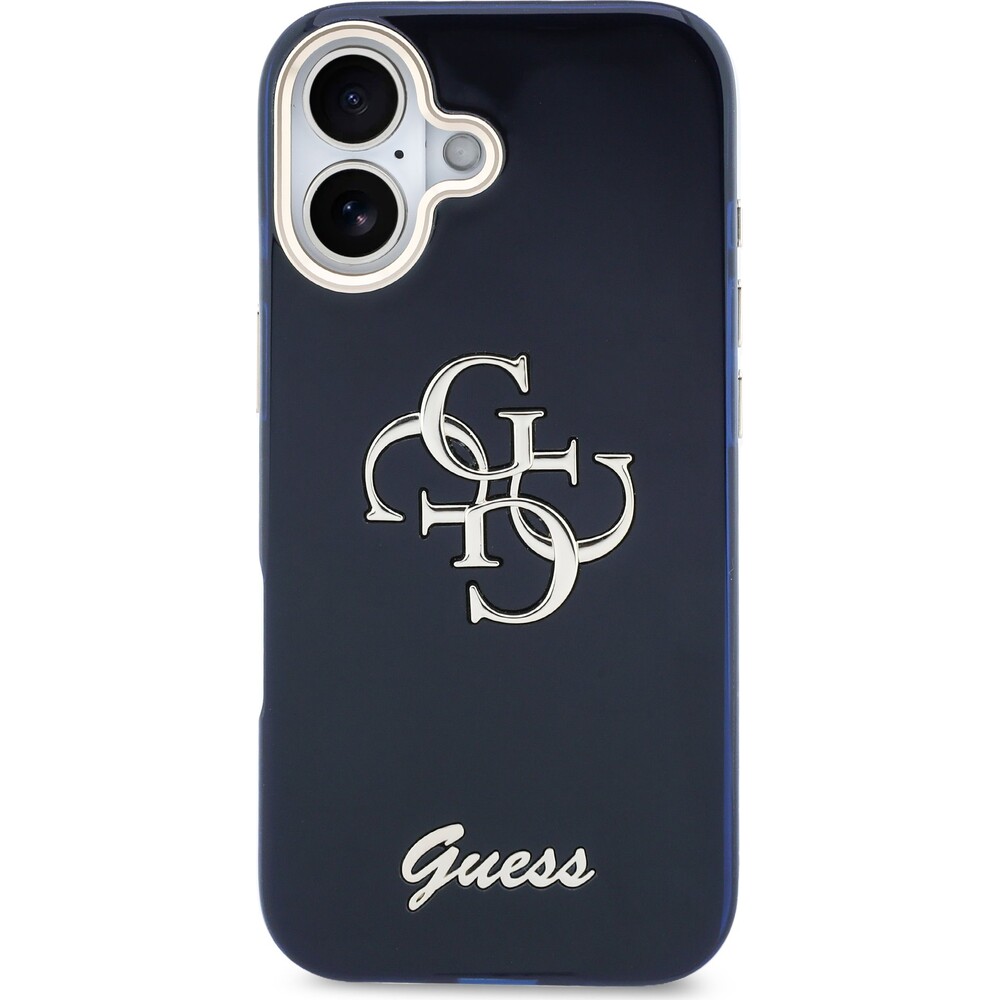 Guess-IML-4G-Script-Metal-Logo-kryt-iPhone-17-modry