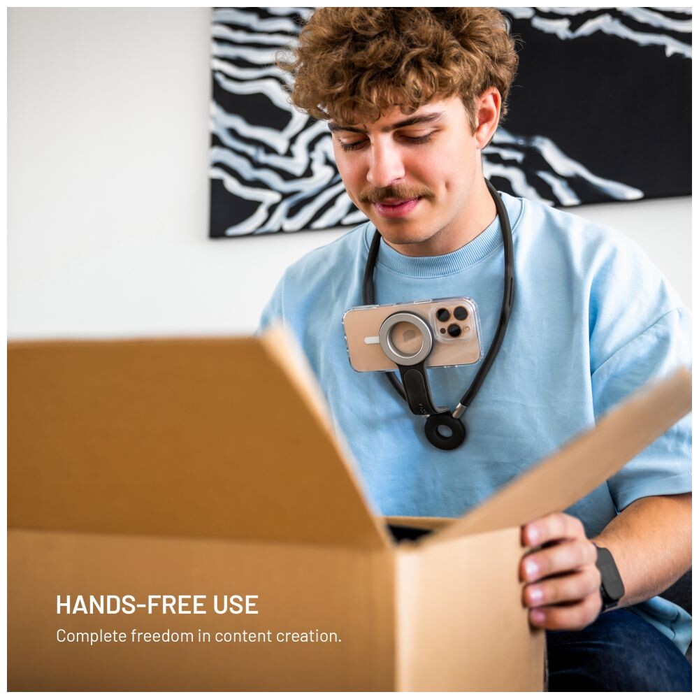 FIXED-Creator-Neck-Phone-Holder-MagSafe-drzak-na-krk-sedy