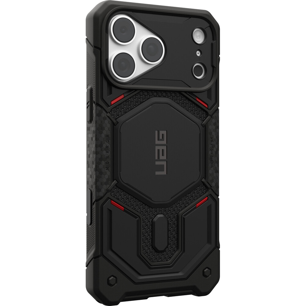 UAG-Monarch-Pro-MagSafe-Kevlar-kryt-iPhone-18-Pro-Max-17-Pro-Max-cerny