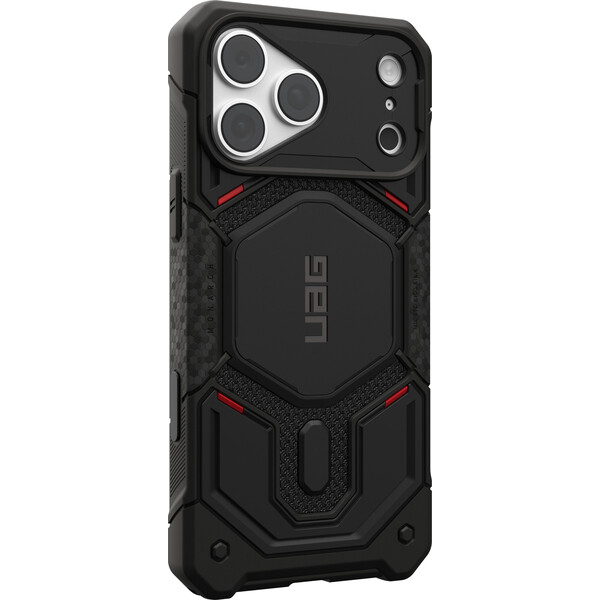 UAG-Monarch-Pro-MagSafe-Kevlar-kryt-iPhone-18-Pro-Max-17-Pro-Max-cerny