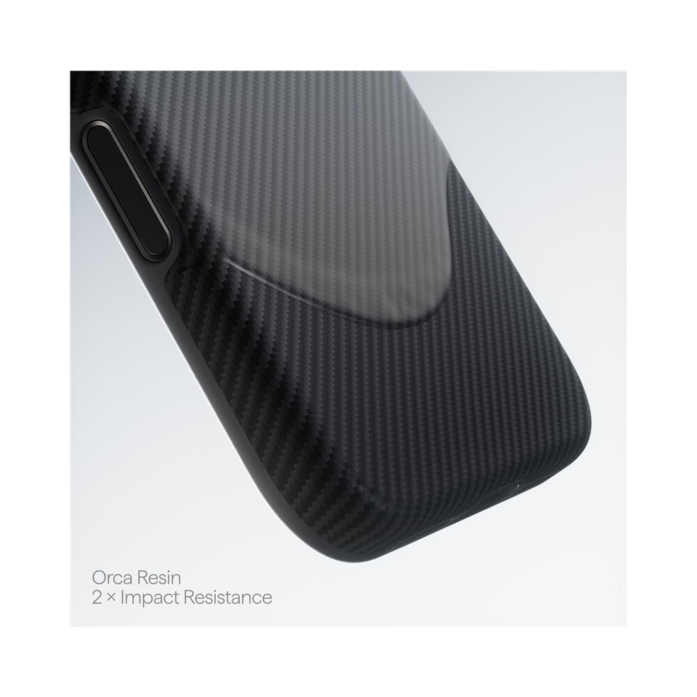 Pitaka-Aramid-UltraGuard-Case-MagSafe-kryt-iPhone-17-Pro-Max-Black-Grey