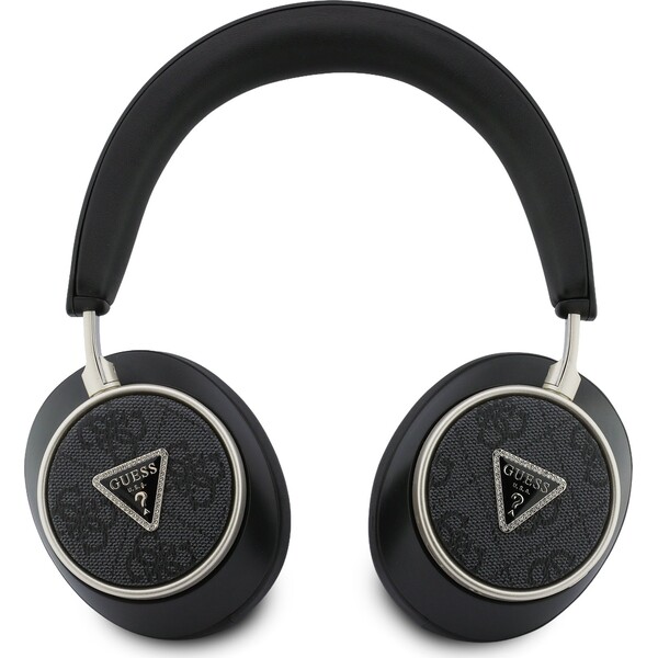Guess-PU-4G-Triangle-Logo-ENC-bezdratova-sluchatka-cerna