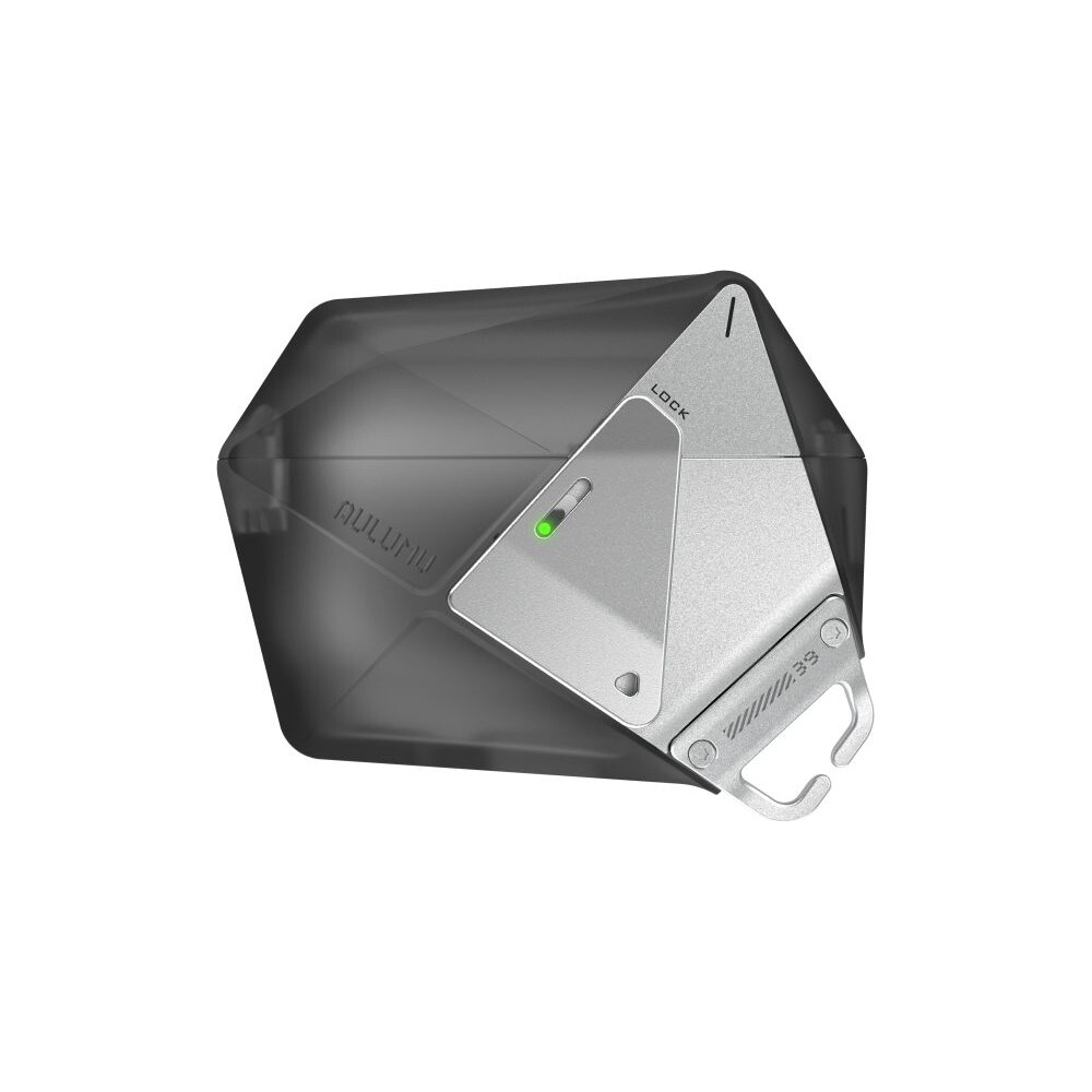 Aulumu-A39-Geometric-Case-pouzdro-AirPods-Pro-3-Translucent-Gray