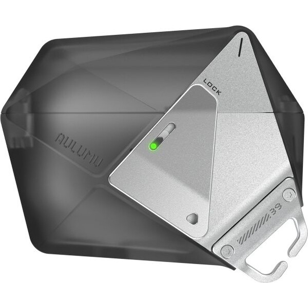 Aulumu-A39-Geometric-Case-pouzdro-AirPods-Pro-3-Translucent-Gray