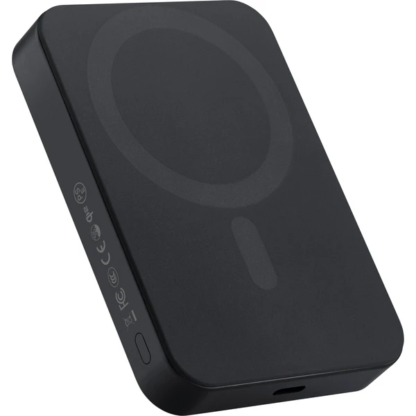 Pitaka-Powerbanka-15W-10000mAh-Qi2-MagSafe-Black-Grey