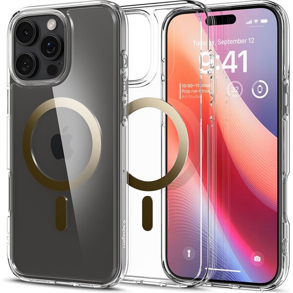 Spigen-Ultra-Hybrid-MagSafe-kryt-iPhone-16-Pro-Max-gold